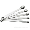 Measuring Container Coffee 5pcs Stainless Steel Teaspoon Measurment Scoop Set Supplier